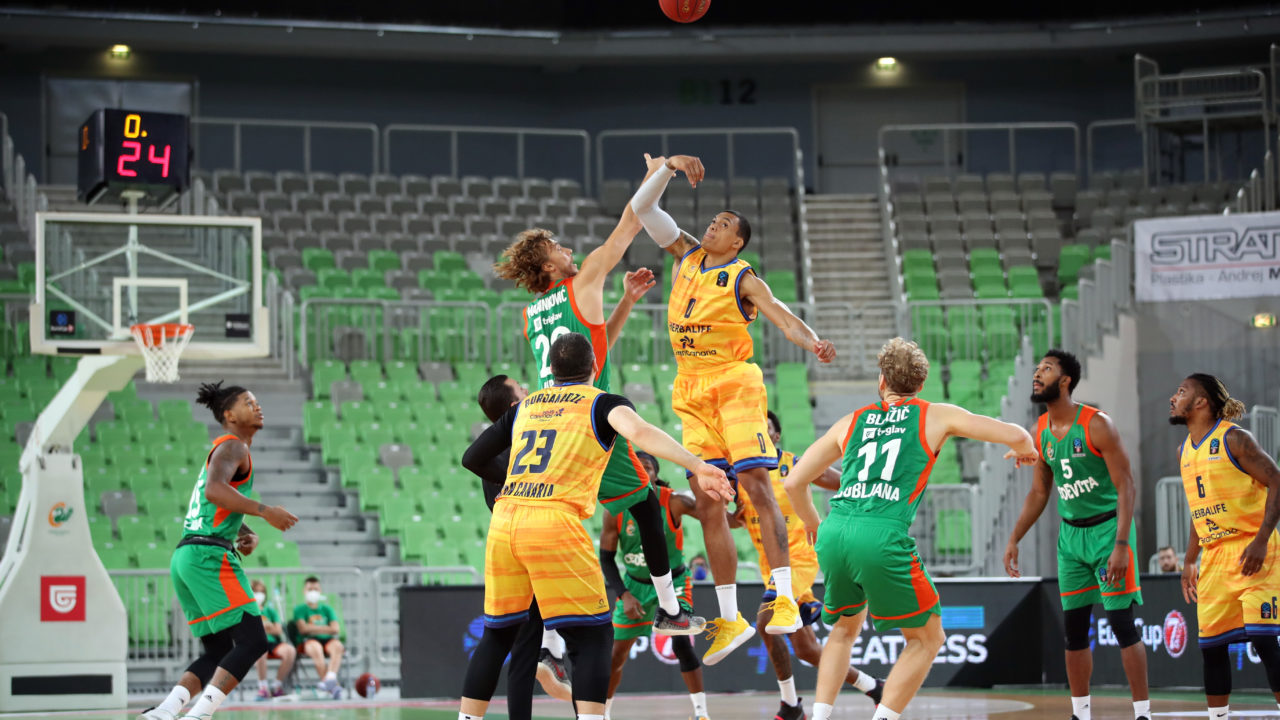  7days EuroCup Cedevita Olimpija-Herbalife Gran Canaria