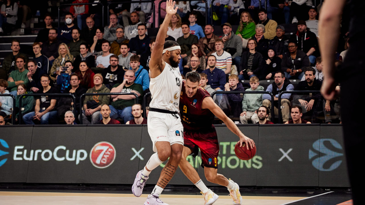  22.10.2022 /  Hamburg Towers  vs Tel Aviv / Euro Cup / Season 2022/2023 / Fotograf: Dennis Fischer