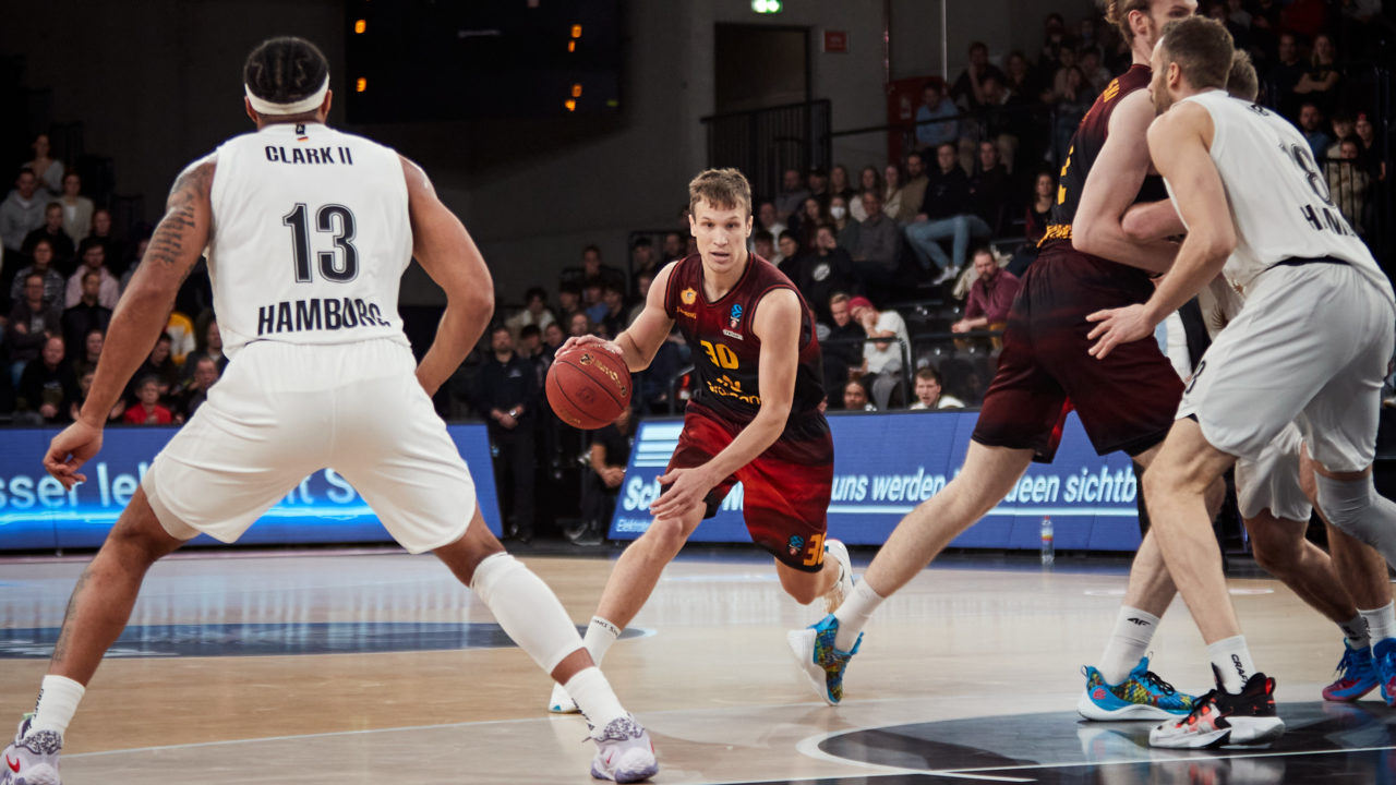  22.10.2022 /  Hamburg Towers  vs Tel Aviv / Euro Cup / Season 2022/2023 / Fotograf: Dennis Fischer
