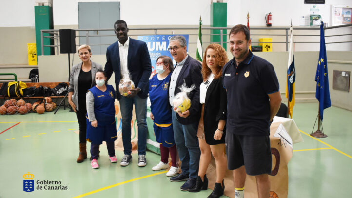 Compromiso con el deporte inclusivo en el Ayuntamiento de Ingenio y el CB Gran Canaria.