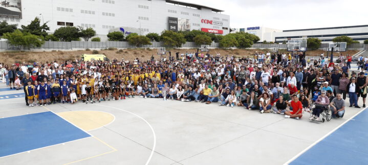 Gran afluencia de niños, familias y entrenadores en el cierre de la Liga de Escuelas.