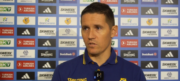 Jaka Lakovic habla ante los medios sobre el equipo y sus próximos partidos.