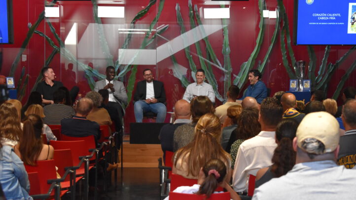 cabeza fría', sobre el título de EuroCup","Presentación del libro 'Corazón caliente, cabeza fría' sobre EuroCup, con panel de expertos.