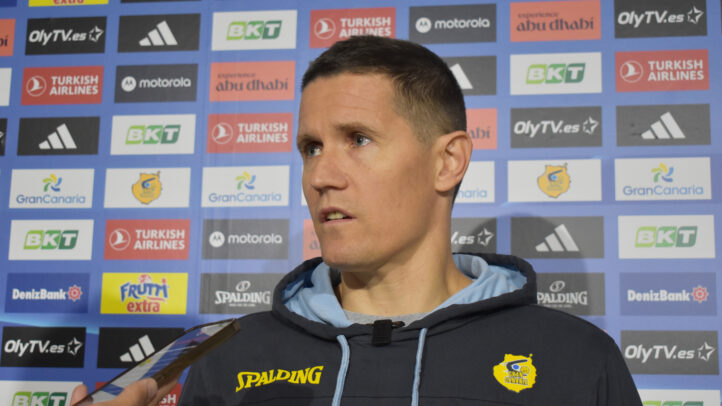 Jaka Lakovic habla sobre la preparación del equipo para el próximo partido.