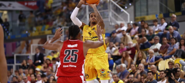 en diez claves",Jugador del Dreamland Gran Canaria lanza a canasta en un partido de baloncesto.