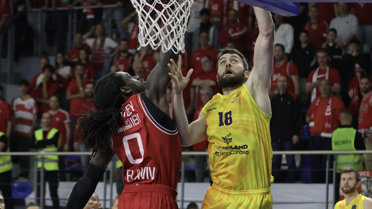  Hapoel Shlomo Tel Aviv vs Dreamland Gran Canaria - BKT EuroCup Finals 2025: Game 1