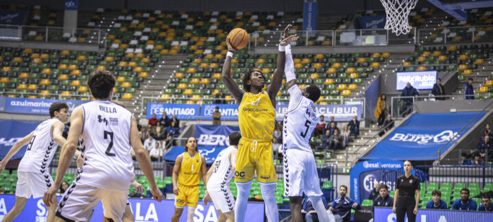 Imagen del partido de Liga U entre Burgos Grupo de Santiago y Gran Canaria