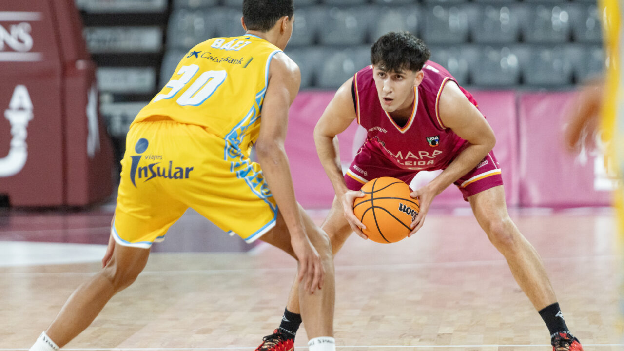 Foto del Gran Canaria U22 ante Amara Lleida.