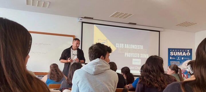 Imagen de Javi Chioren, Director del Proyecto Suma del Club Baloncesto Gran Canaria.