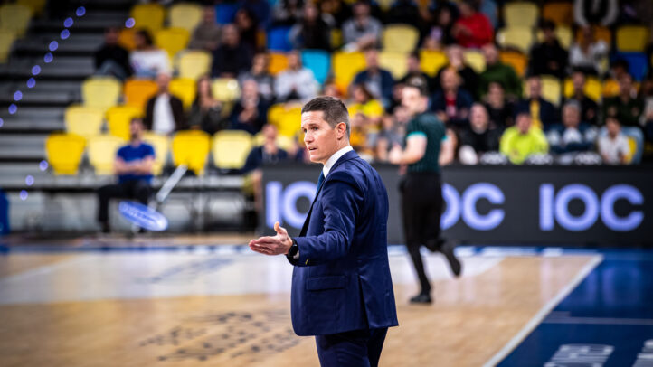 Jaka Lakovic, en partido.
