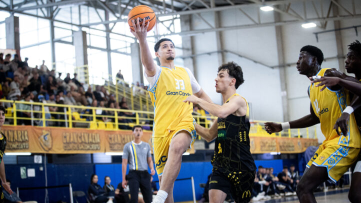 Imagen del junior masculino en el Campeonato de Canarias.