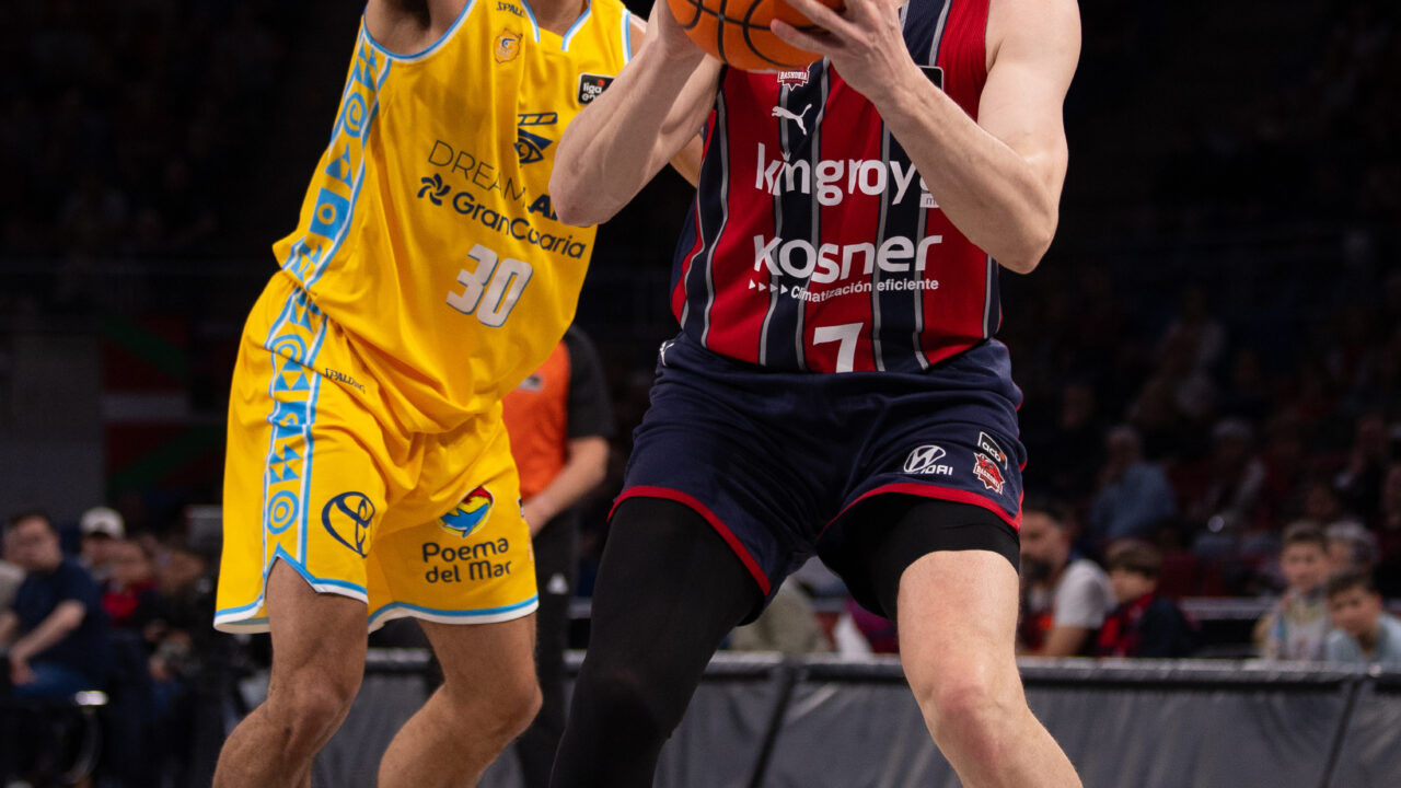 Imagen del encuentro ante Kosner Baskonia.