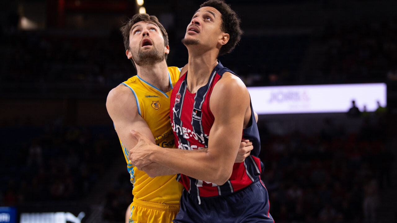 Imagen del encuentro ante Kosner Baskonia.
