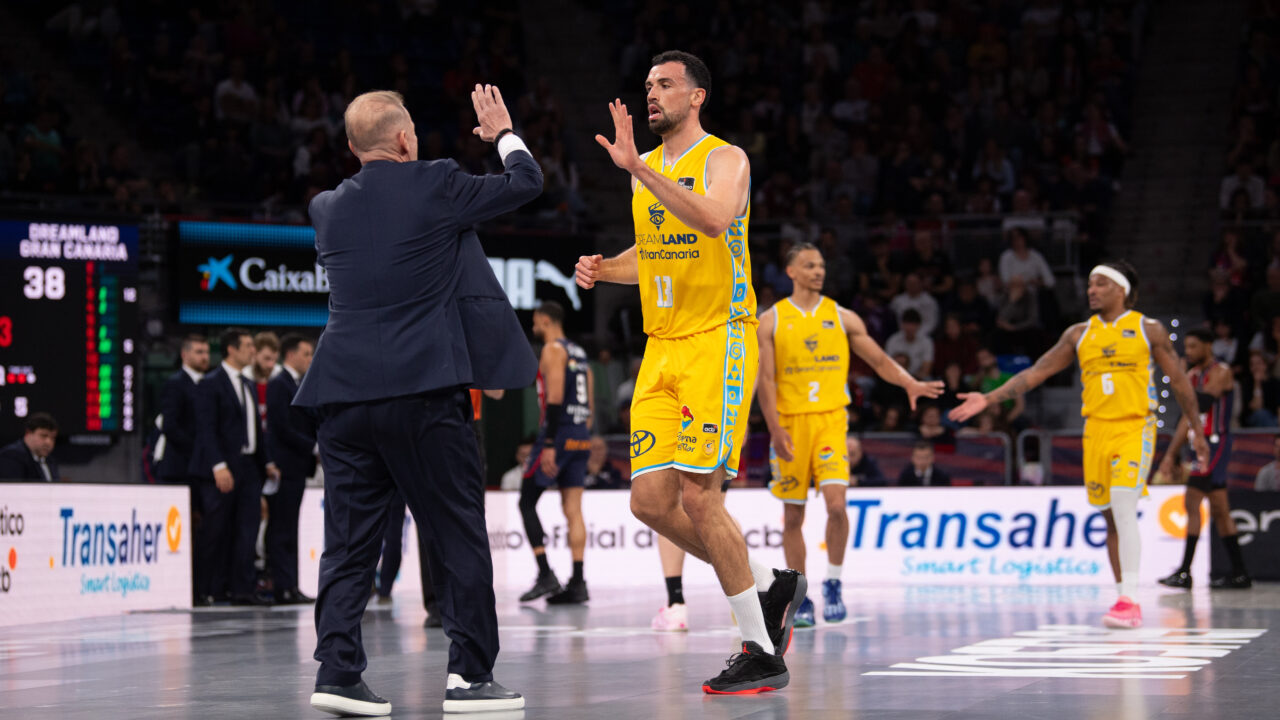 Imagen del encuentro ante Kosner Baskonia.