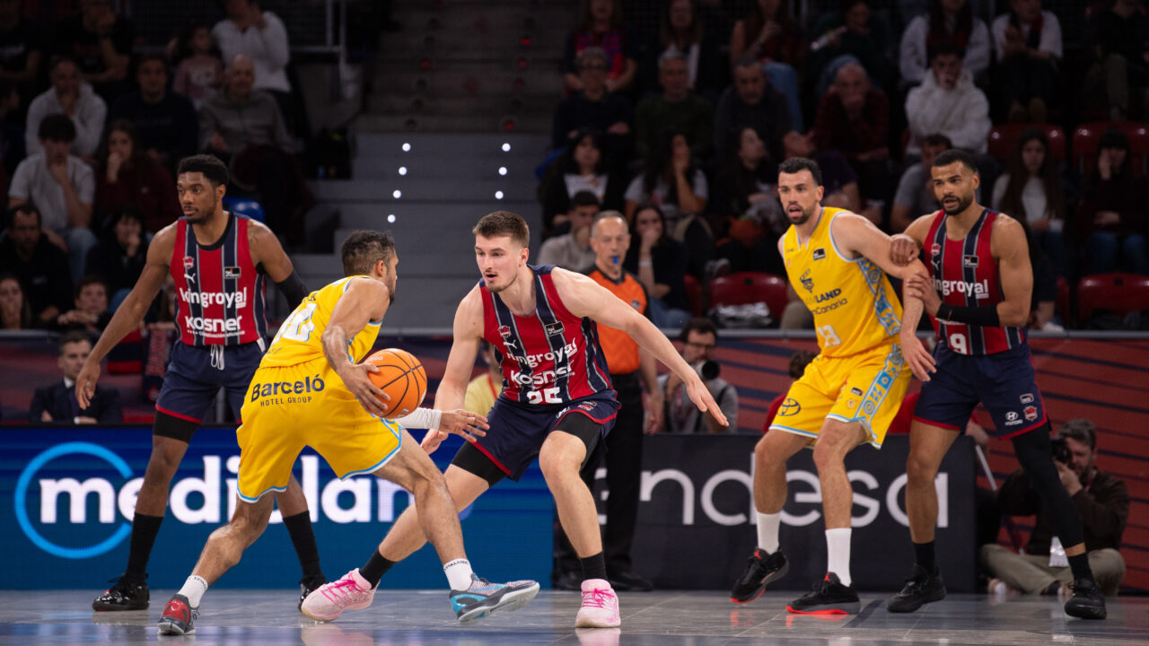 Imagen del encuentro ante Kosner Baskonia.