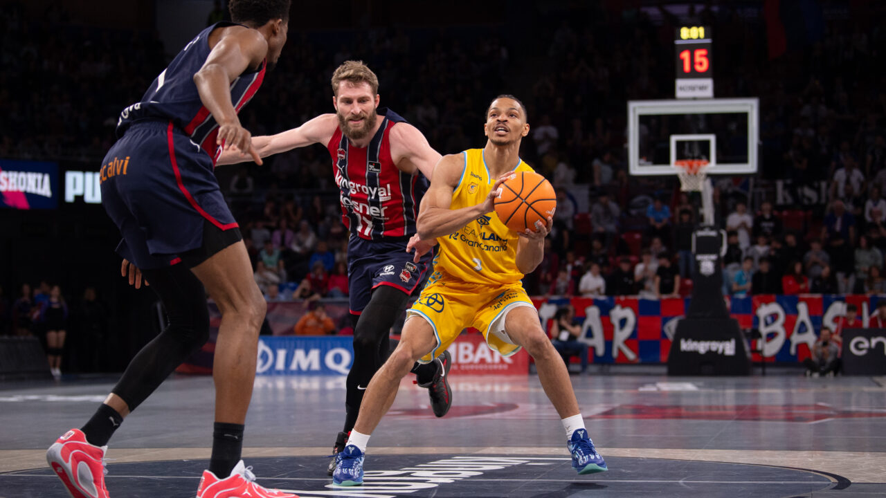 Imagen del encuentro ante Kosner Baskonia.