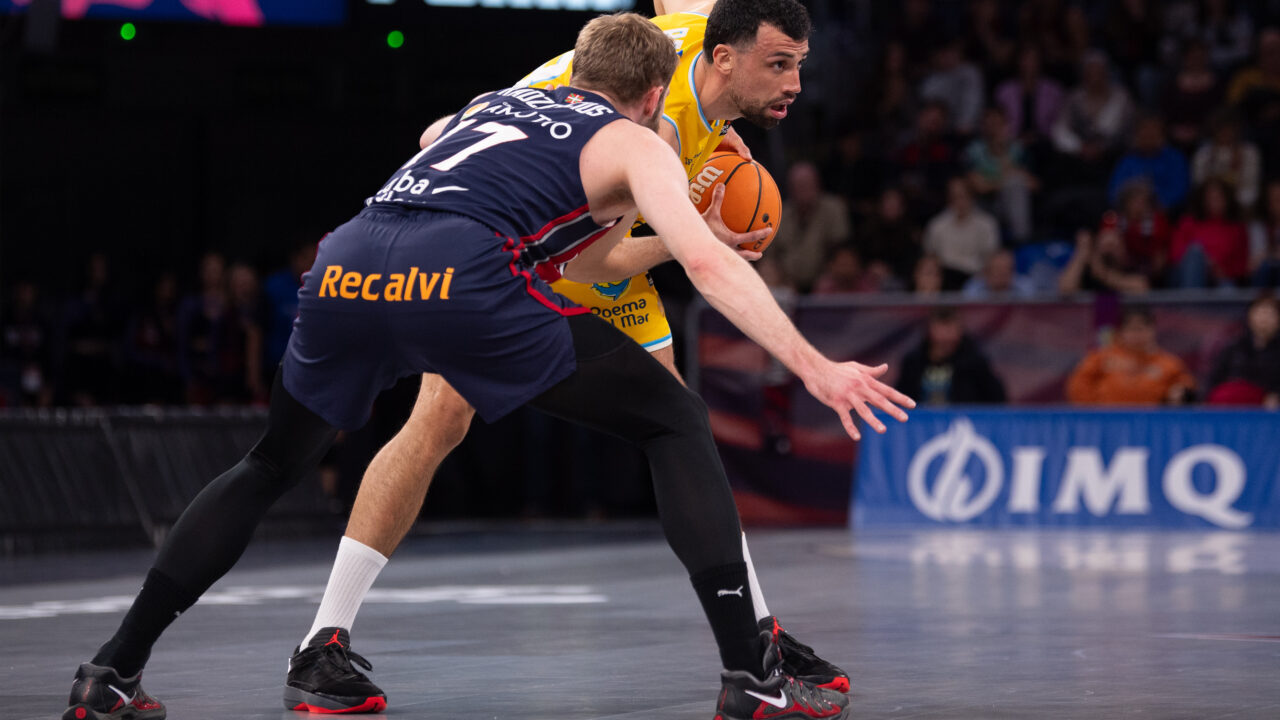 Imagen del encuentro ante Kosner Baskonia.