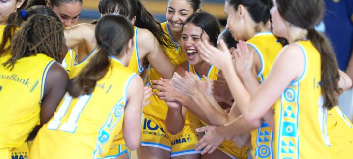 Las cadetes femeninas, terceras de Canarias