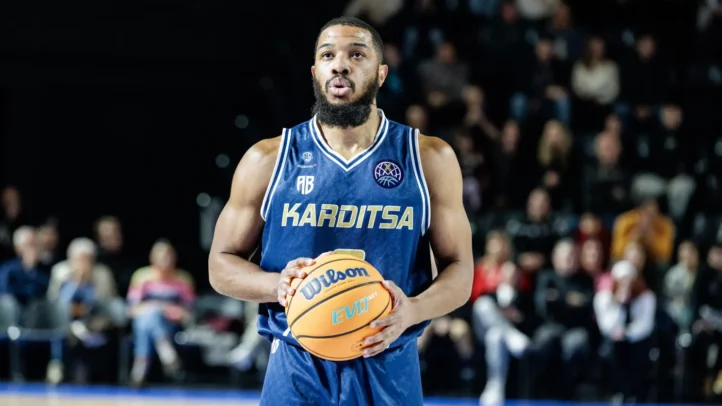 Brandon Jefferson, con el AS Karditsas.