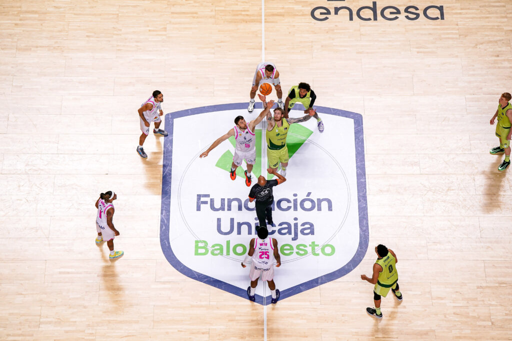 Imagen del Dreamland Gran Canaria en su partido contra Unicaja.