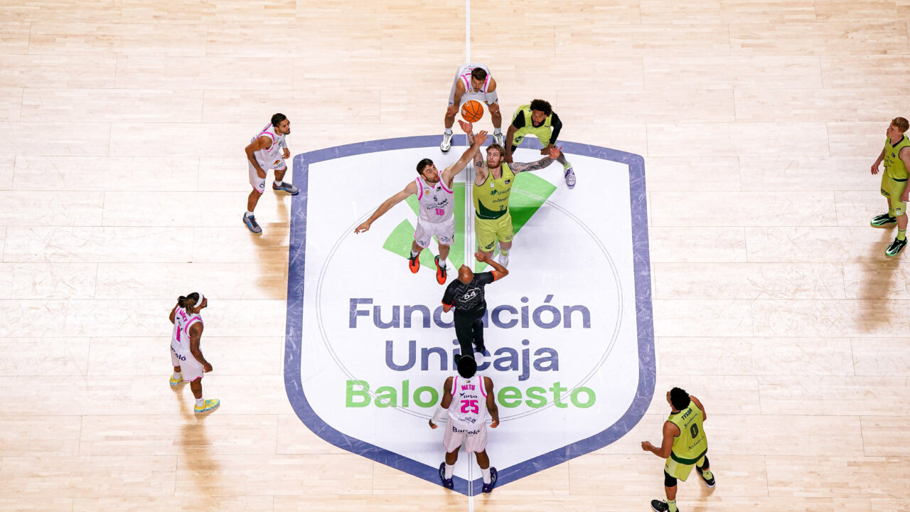Imagen del Dreamland Gran Canaria en su partido contra Unicaja.