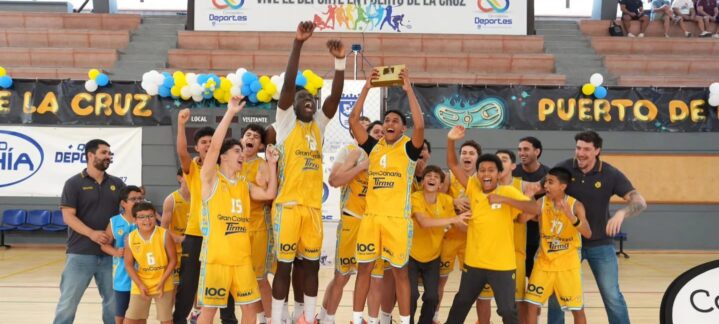 El infantil masculino conquista el Campeonato de Canarias.