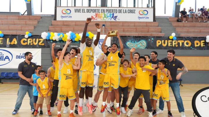 El infantil masculino conquista el Campeonato de Canarias.