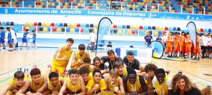 El precadete masculino, campeón de Canarias.