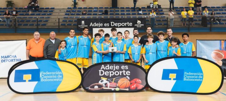 Foto de grupo del equipo preinfantil masculino en 2026