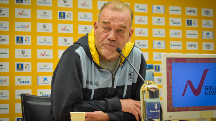 Néstor García, en la previa del partido ante Valencia Basket