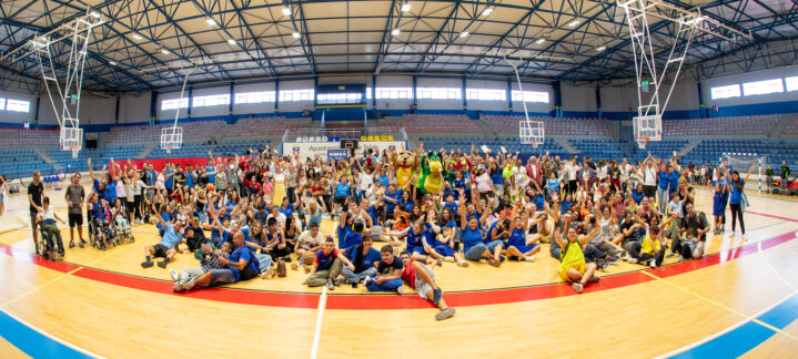 Foto de familia de la II Jornada Centros Educación Especial
