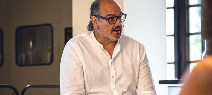 Francesc Solana en un acto
