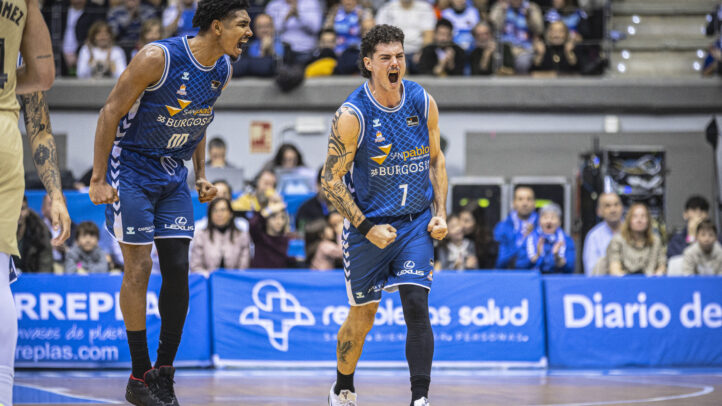 Juan Rubio, con gesto de rabia