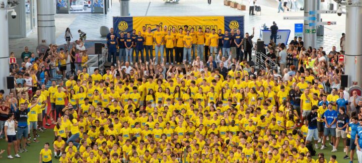 Foto de familia en CC Alisios
