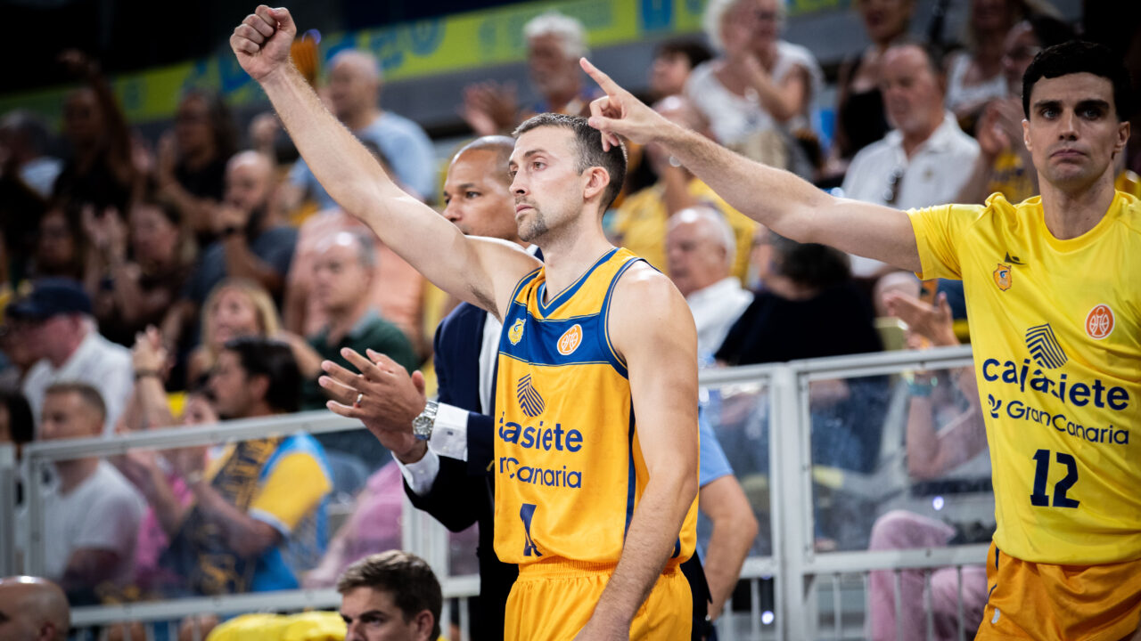 Imagen del partido entre Cajasiete Gran Canaria y Alimerka Oviedo