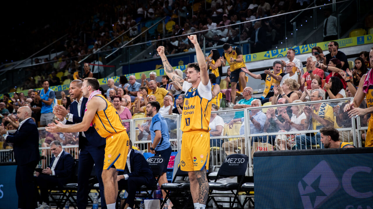 Imagen del partido entre Cajasiete Gran Canaria y Alimerka Oviedo