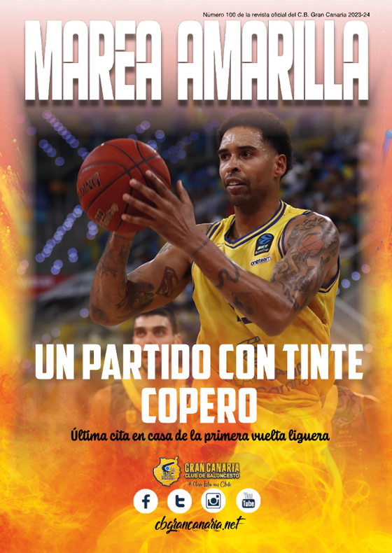Revista Marea Amarilla - Número 101 - Temporada 2023-2024 - Club Baloncesto Gran Canaria
