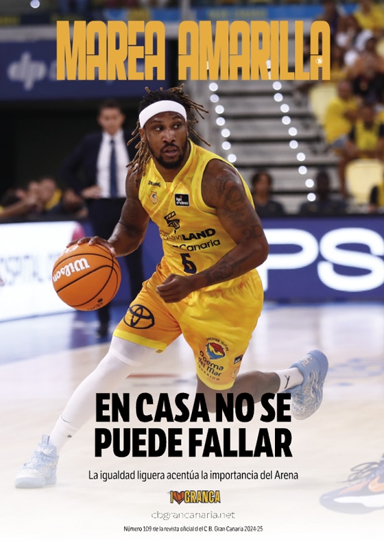 Revista Marea Amarilla - Número 110 - Temporada 2024-2025 - Club Baloncesto Gran Canaria