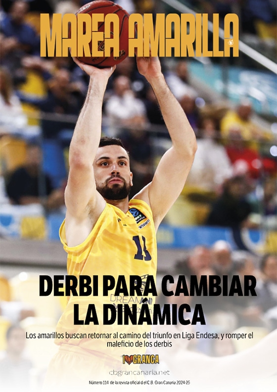 Revista Marea Amarilla - Número 116 - Temporada 2024-2025 - Club Baloncesto Gran Canaria