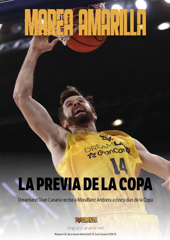 Revista Marea Amarilla - Número 117 - Temporada 2024-2025 - Club Baloncesto Gran Canaria