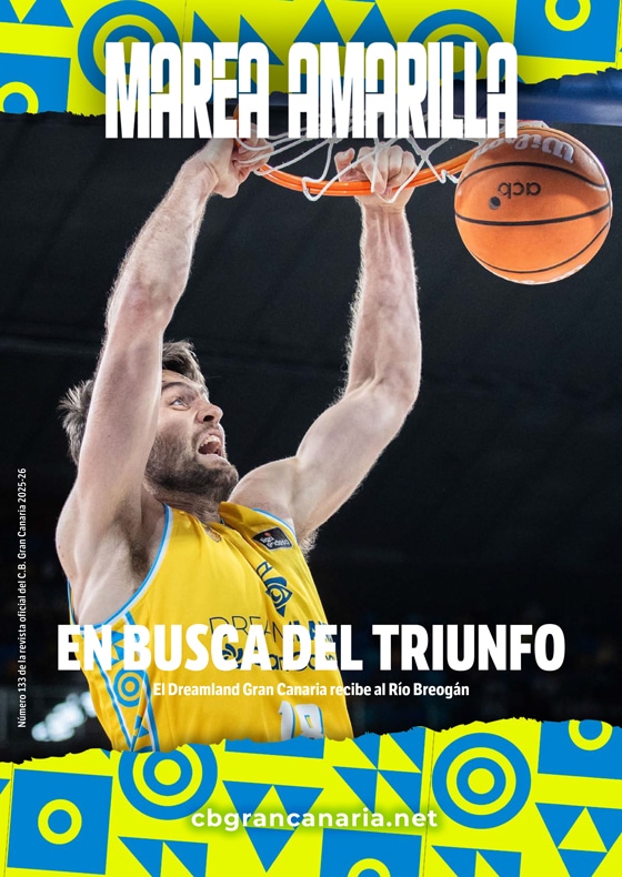Revista Marea Amarilla - Número 133 - Temporada 2025-2026 - Club Baloncesto Gran Canaria