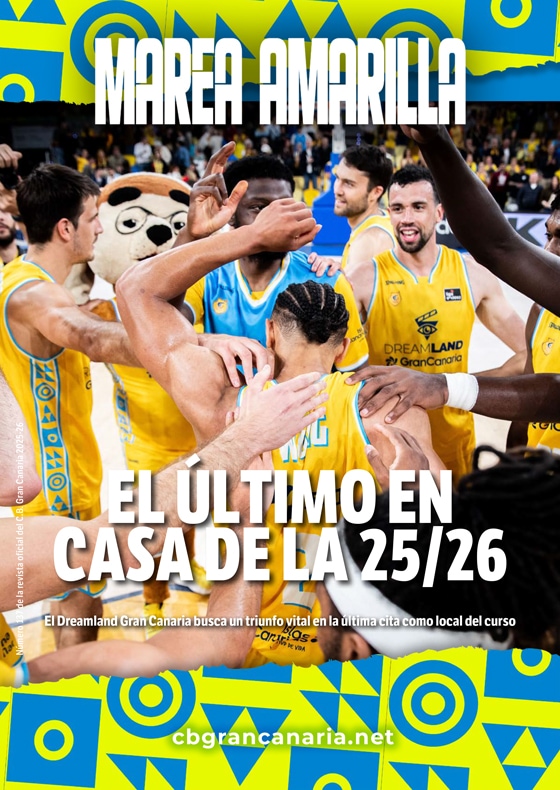 Revista Marea Amarilla - Número 137 - Temporada 2025-2026 - Club Baloncesto Gran Canaria